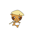 Pilgrim Racoon dog（個別スタンプ：21）