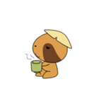 Pilgrim Racoon dog（個別スタンプ：33）