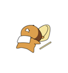 Pilgrim Racoon dog（個別スタンプ：34）