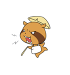 Pilgrim Racoon dog（個別スタンプ：38）
