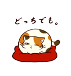 ぐーたら三毛猫にゃんこ（個別スタンプ：9）