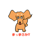 "ダックスフンド"の”そらくん”（個別スタンプ：11）