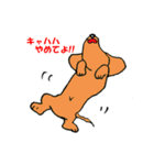 "ダックスフンド"の”そらくん”（個別スタンプ：12）