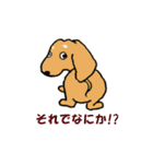 "ダックスフンド"の”そらくん”（個別スタンプ：19）