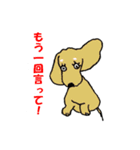 "ダックスフンド"の”そらくん”（個別スタンプ：36）