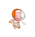 Dragie in the space（個別スタンプ：28）