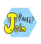AからZと記号たち（個別スタンプ：10）