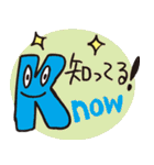 AからZと記号たち（個別スタンプ：11）