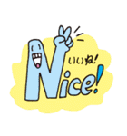 AからZと記号たち（個別スタンプ：14）