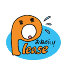 AからZと記号たち（個別スタンプ：16）