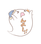 吹き出しおばけ（個別スタンプ：3）