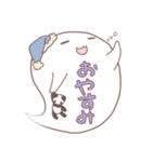 吹き出しおばけ（個別スタンプ：4）