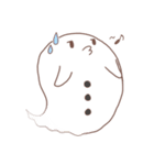 吹き出しおばけ（個別スタンプ：9）