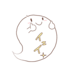 吹き出しおばけ（個別スタンプ：10）