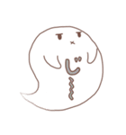 吹き出しおばけ（個別スタンプ：14）