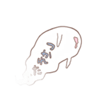 吹き出しおばけ（個別スタンプ：19）