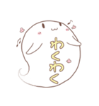 吹き出しおばけ（個別スタンプ：32）