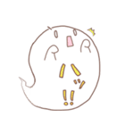吹き出しおばけ（個別スタンプ：40）