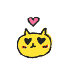 関西弁の黄色ネコ（個別スタンプ：4）