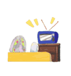 けむりと女の子（個別スタンプ：14）