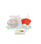 けむりと女の子（個別スタンプ：24）