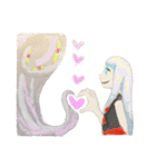 けむりと女の子（個別スタンプ：30）