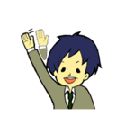 学生の日常スタンプ（個別スタンプ：1）