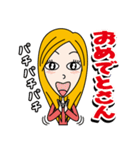 コテコテ関西ガール（個別スタンプ：14）