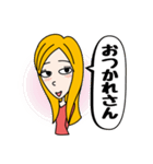 コテコテ関西ガール（個別スタンプ：15）