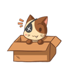 Maggie in the box（個別スタンプ：1）