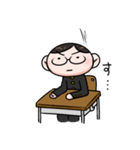 まじめな学生さん（個別スタンプ：39）