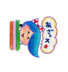 Girls3の英会話（個別スタンプ：10）
