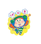 Girls3の英会話（個別スタンプ：14）