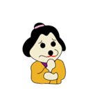 江戸娘犬うめちゃん（個別スタンプ：14）