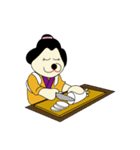 江戸娘犬うめちゃん（個別スタンプ：35）