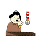 江戸娘犬うめちゃん（個別スタンプ：40）