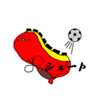 soccer shoes（個別スタンプ：17）