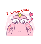 FrogPink（個別スタンプ：35）
