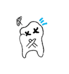 The 「歯」（個別スタンプ：28）