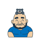 Mr Bear Head（個別スタンプ：1）
