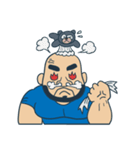 Mr Bear Head（個別スタンプ：2）