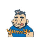 Mr Bear Head（個別スタンプ：8）