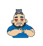 Mr Bear Head（個別スタンプ：9）