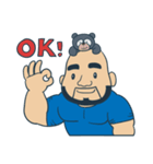 Mr Bear Head（個別スタンプ：10）