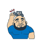 Mr Bear Head（個別スタンプ：12）