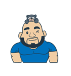 Mr Bear Head（個別スタンプ：14）