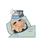 Mr Bear Head（個別スタンプ：22）