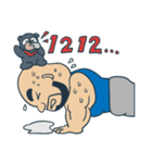 Mr Bear Head（個別スタンプ：30）