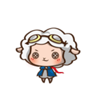 Button Sheep（個別スタンプ：10）