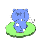 The cat goes fishing（個別スタンプ：15）
